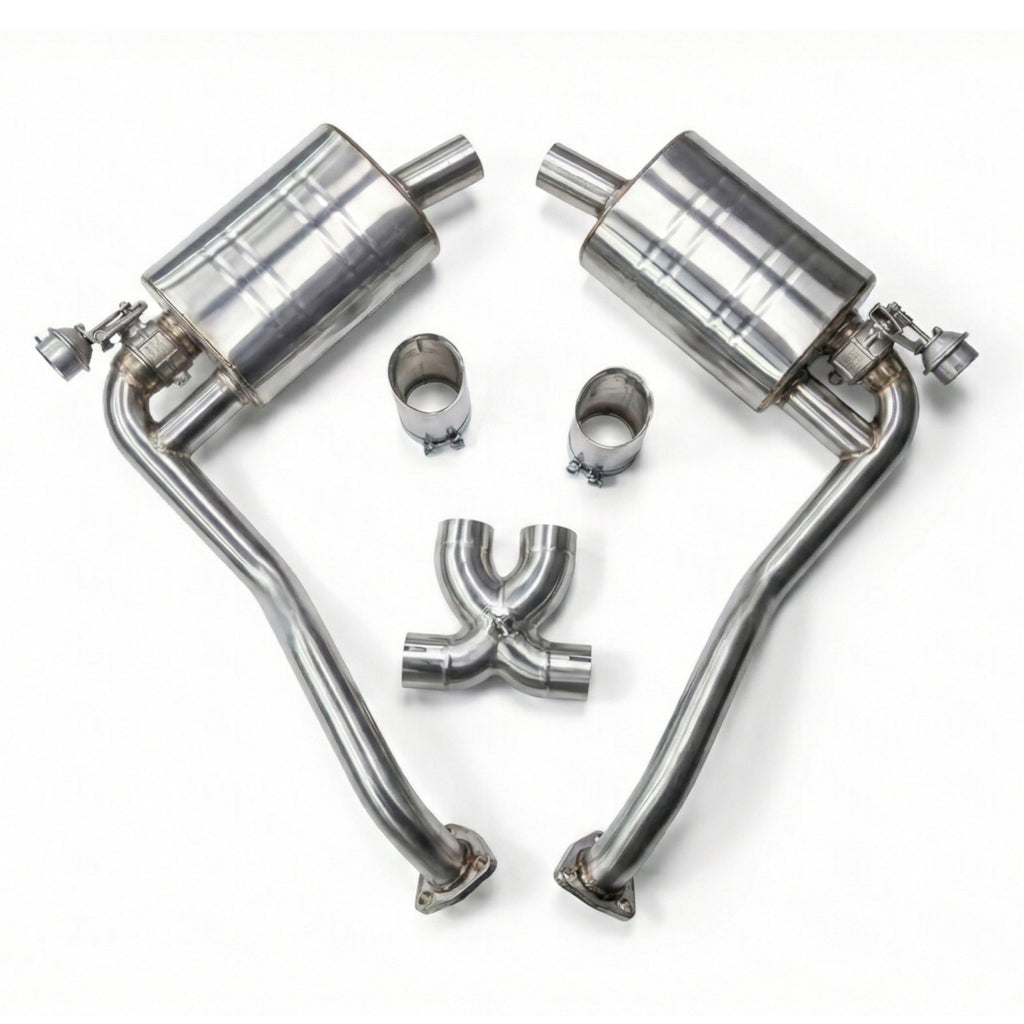 Rebel Performance Porsche Boxster (987.1) Valved Stainless Exhaust