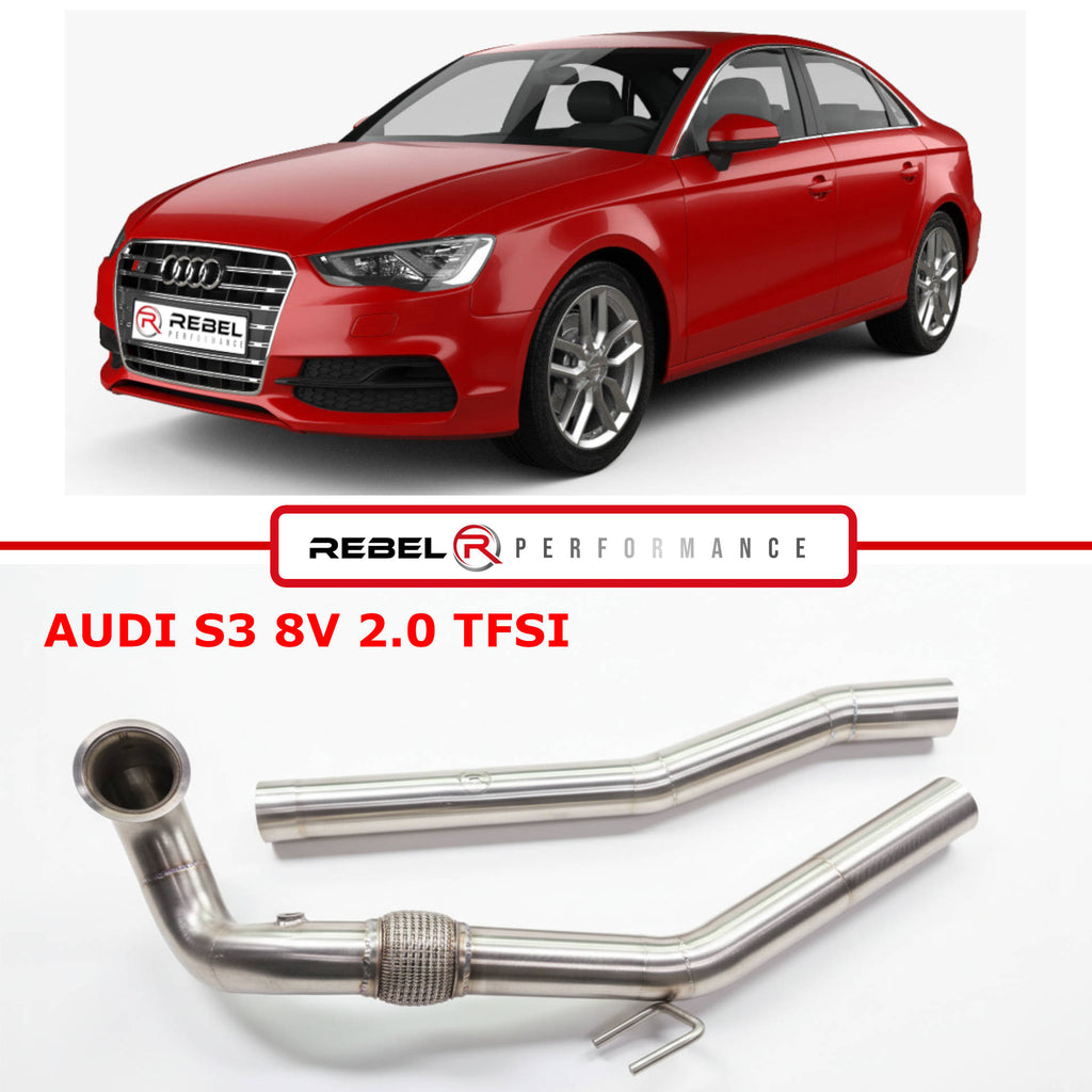 Downpipe AUDI S3 8V 2.0 TFSI