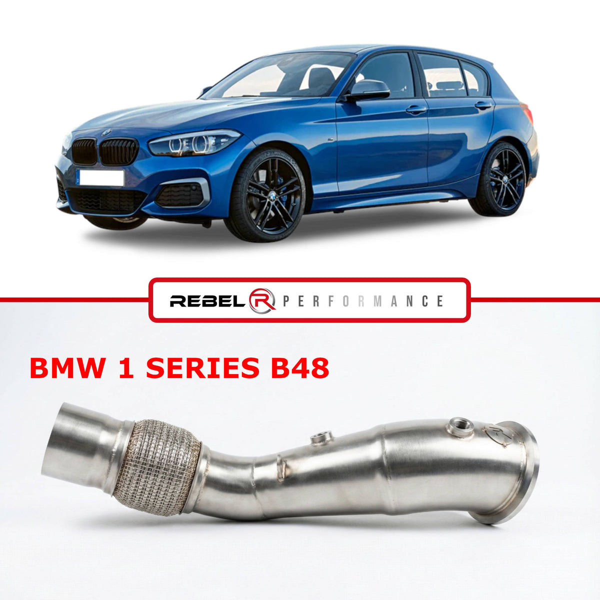 Downpipe BMW F20, F21 LCI 120i, 125i B48