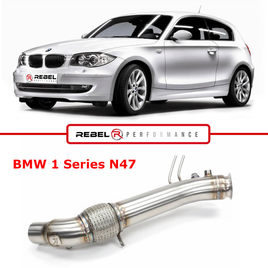 Downpipe BMW E81, E87, E82, E88 116d, 118d, 120d, 123d N47