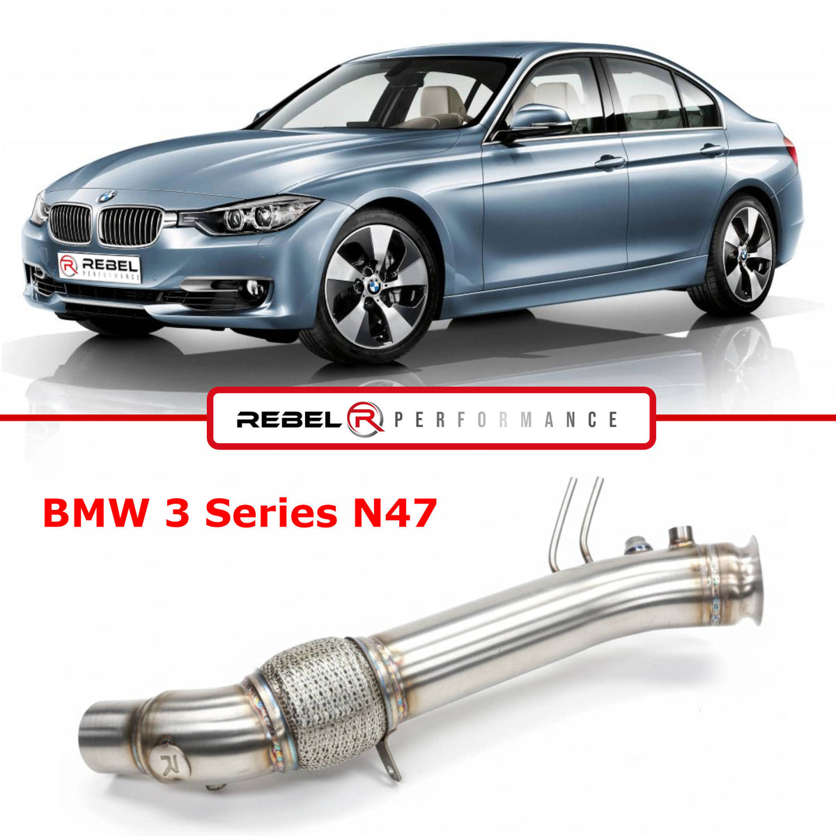 Downpipe BMW 320D N47/B47