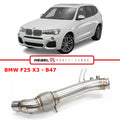 Downpipe BMW F25 X3 18d, 20dx, 28dx B47