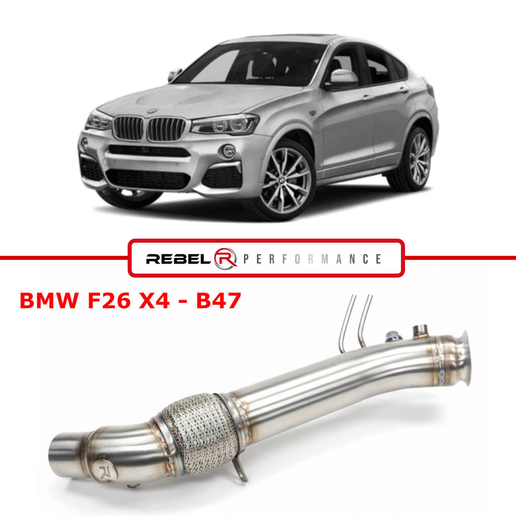 Downpipe BMW F26 X4 20dx B47