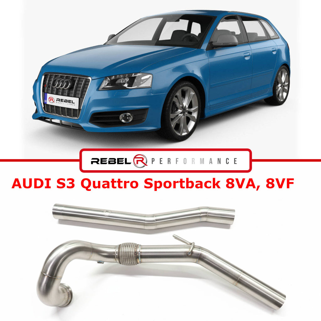 Downpipe AUDI S3 Quattro Sportback 8VA, 8VF
