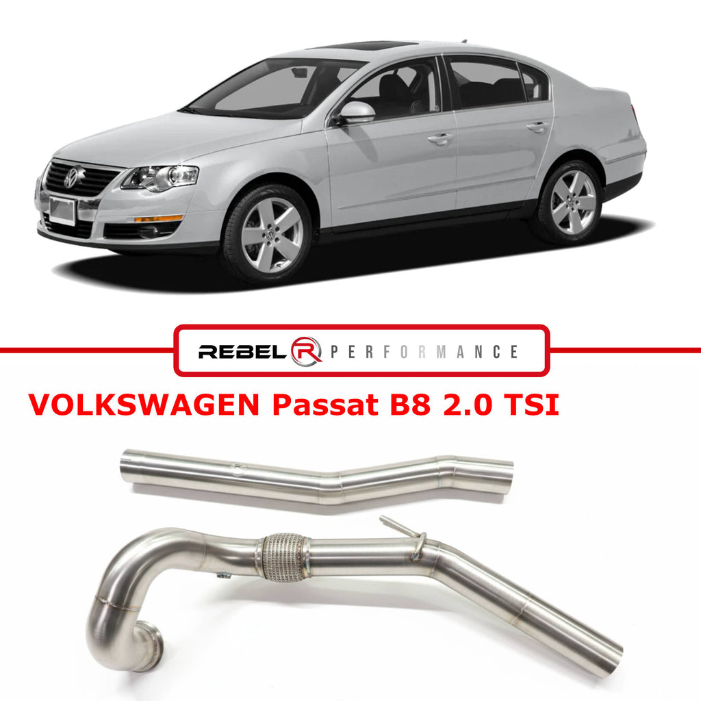 Downpipe VOLKSWAGEN Passat B8 2.0 TSI + CATALYST