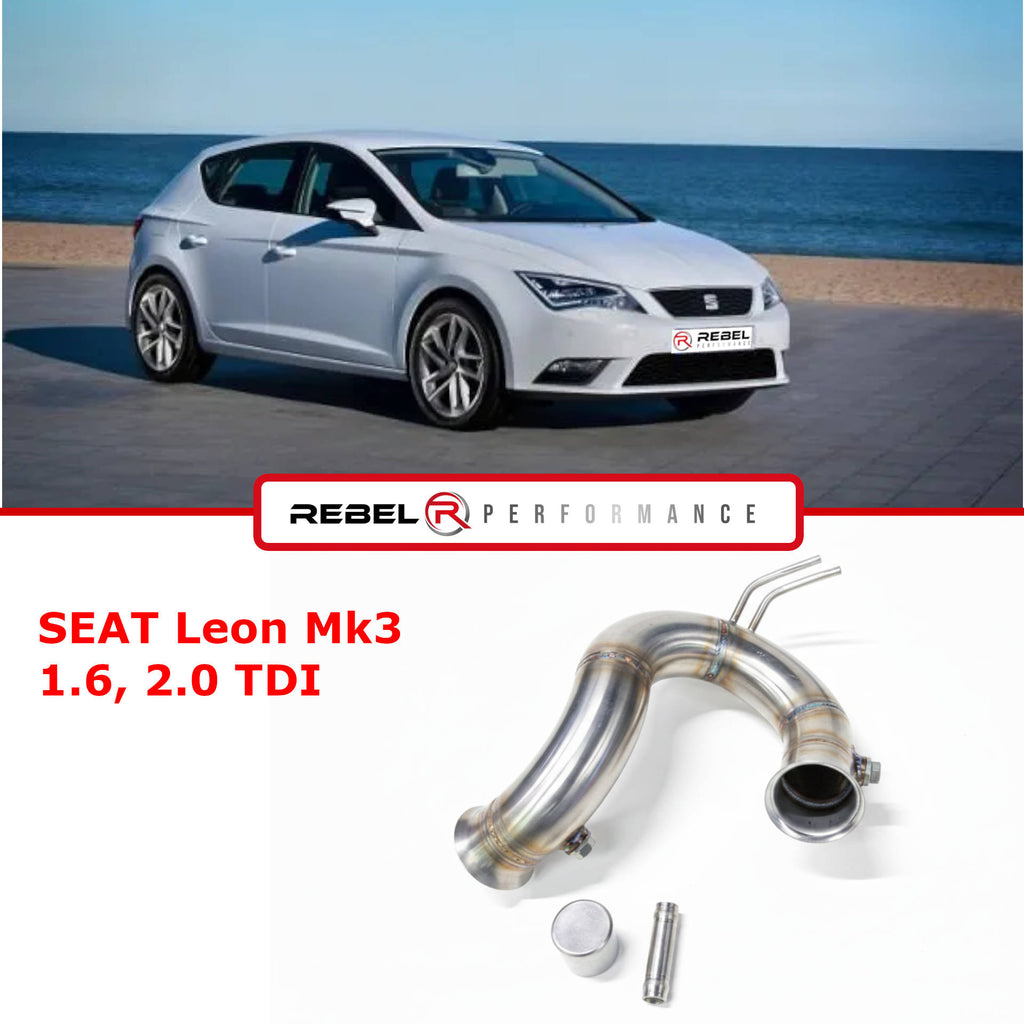 Downpipe SEAT Leon Mk3 1.6, 2.0 TDI