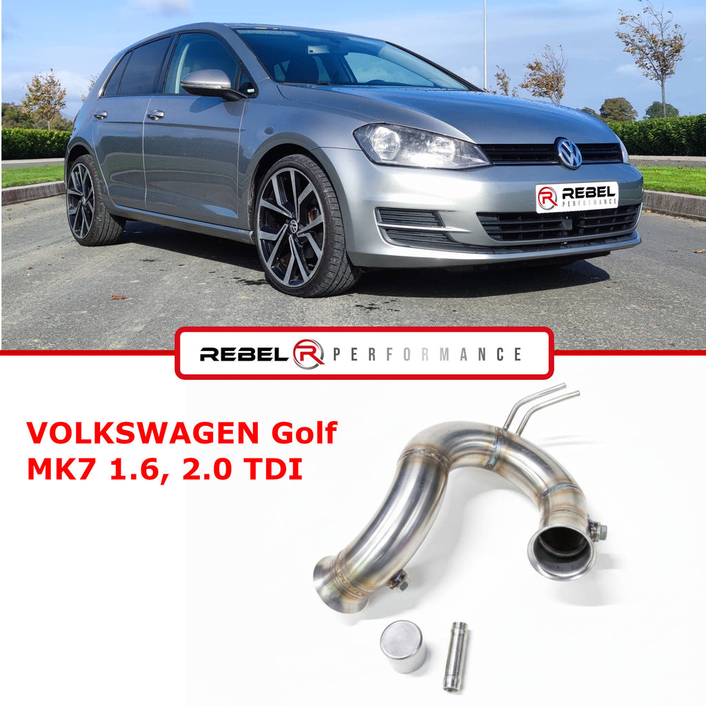 Downpipe VOLKSWAGEN Golf MK7 1.6, 2.0 TDI