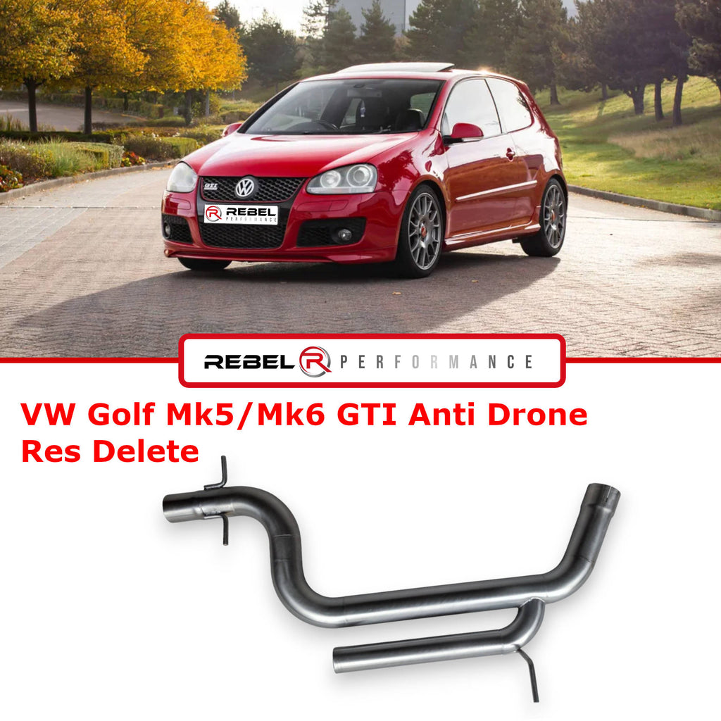 VW Golf Mk5 / Mk6 GTI Anti Drone Resonator Delete