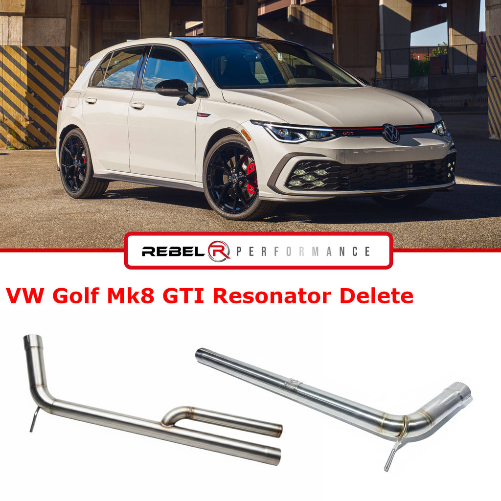 VW Golf Mk8 GTI Resonator Delete (Standard & Anti-Drone)