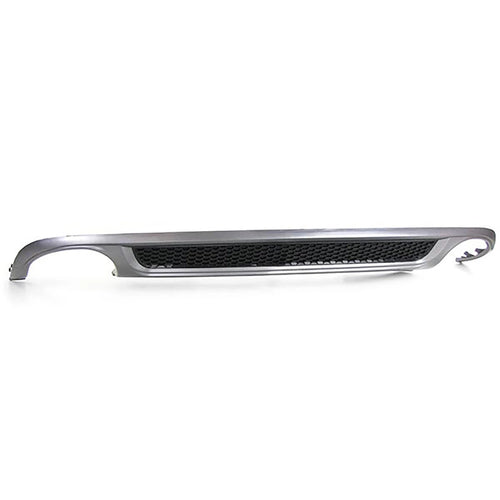 Audi S4 / A4 B8.5 Rear Diffuser Valance – S4 Quad Exit – Platinum Grey (8K0807521L)